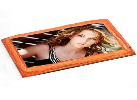 Foto su Legno Arancio