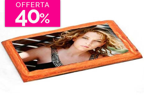 Foto su Legno Arancio