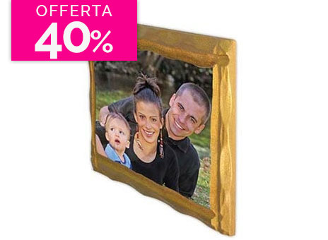 Foto su Legno Barocco