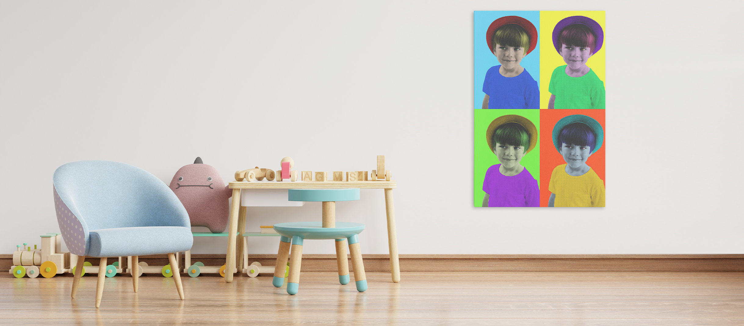 stampa pop art delle tue foto