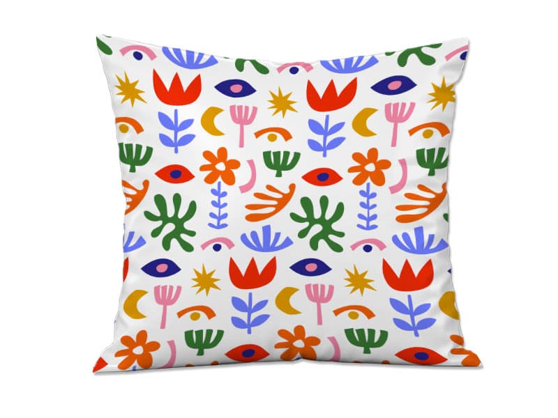 Cuscino classico in raso