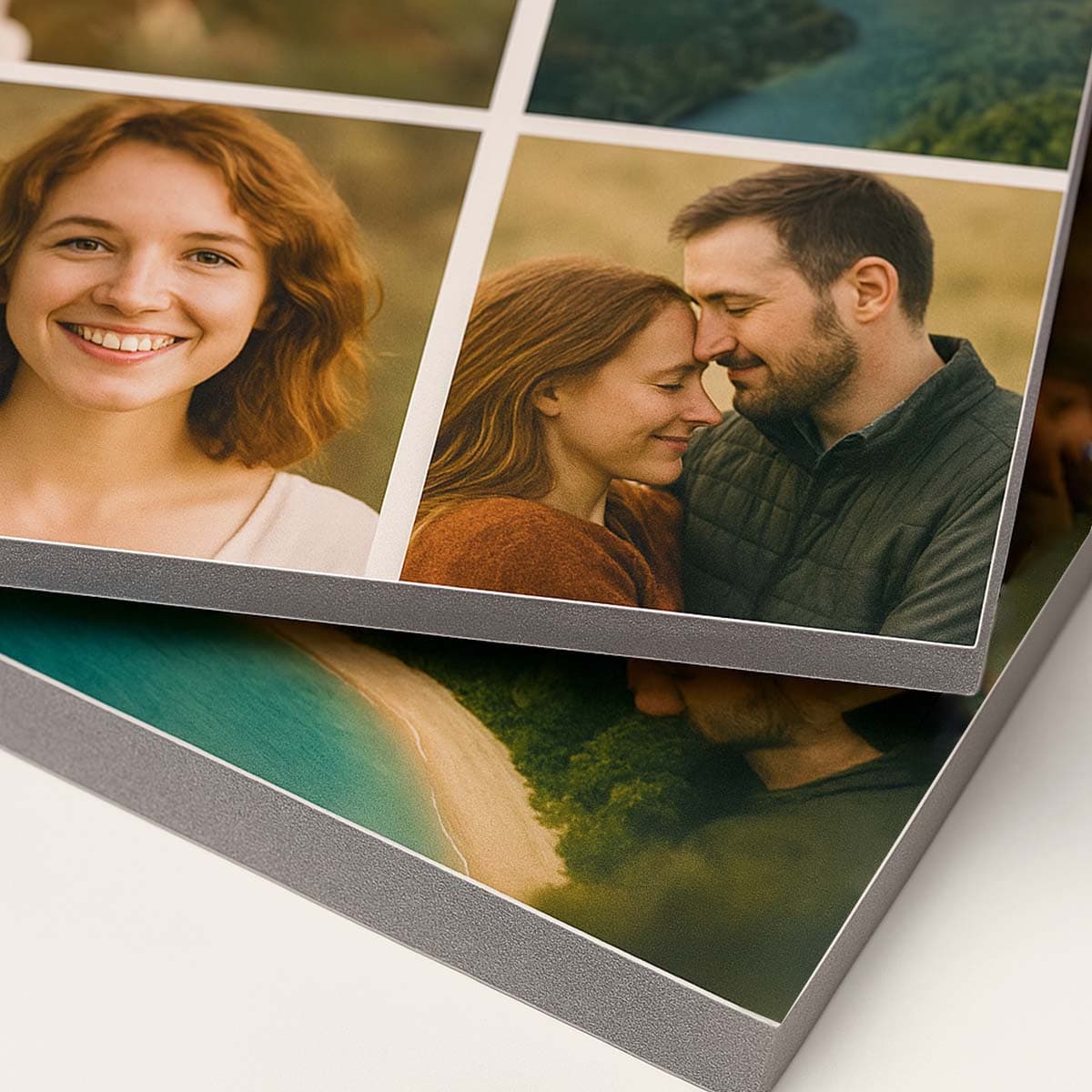 Collage di foto su pannello kapafix in 2 spessori