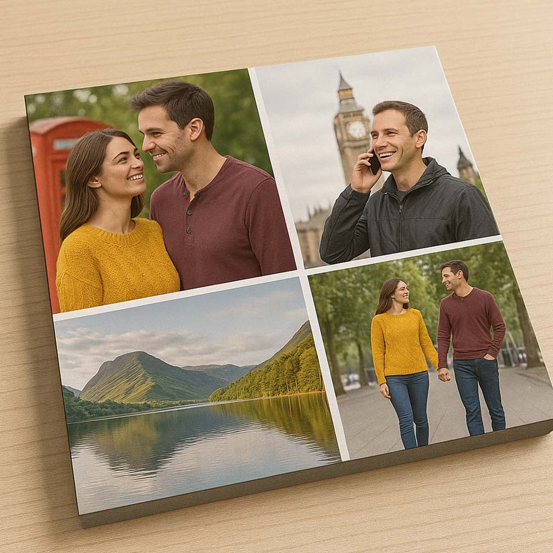 arredare con un pannello kapafix collage