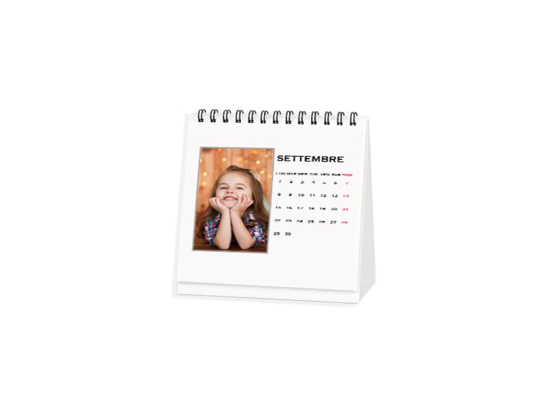Calendario da tavolo personalizzato