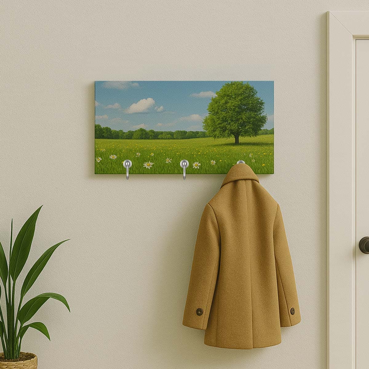 Appendiabiti da parete personalizzato per l'ingresso della tua casa