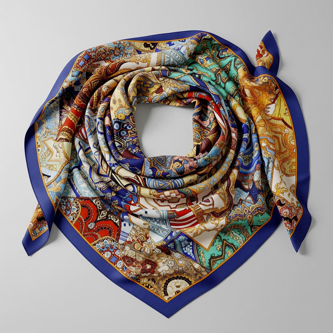 Foulard personalizzato da usare in diversi modi