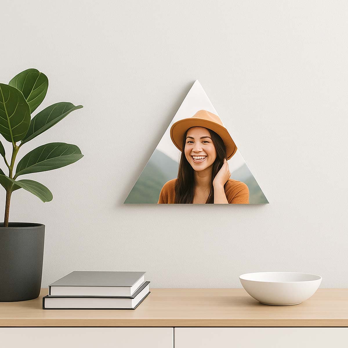 Stampa su kapafix triangolare