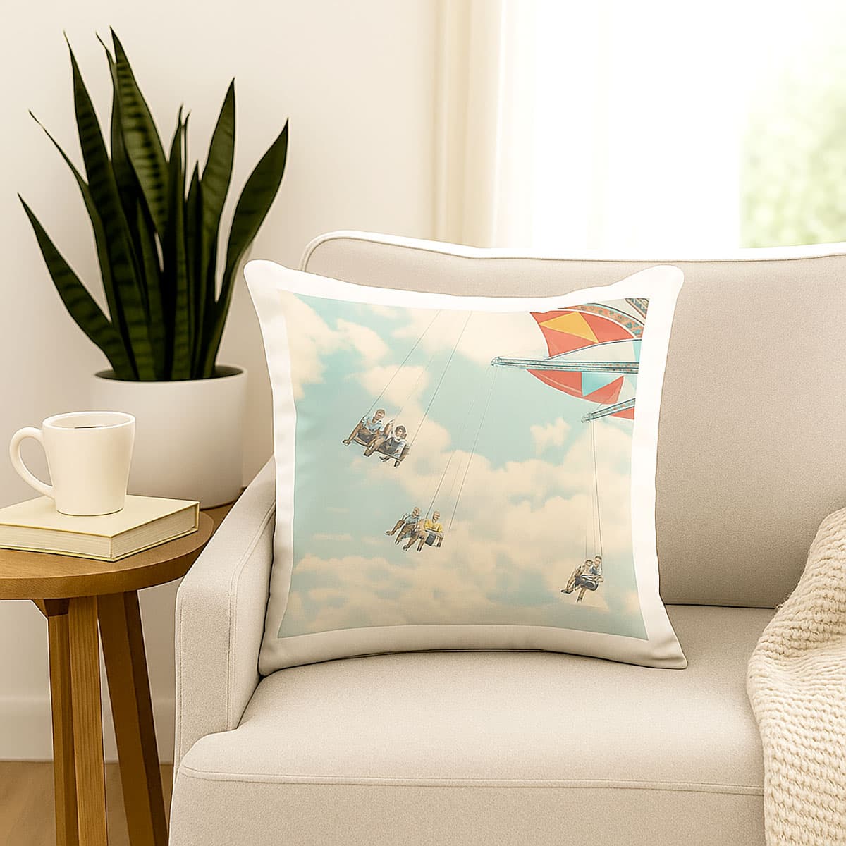 Cuscino in microfibra personalizzato con foto