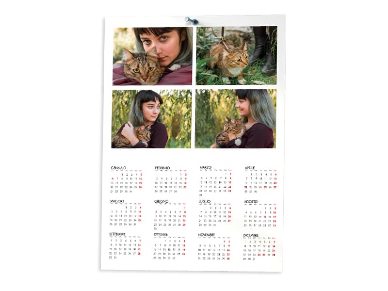 Calendario poster