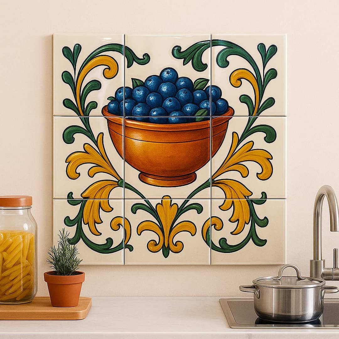 arredare con mosaico in ceramica