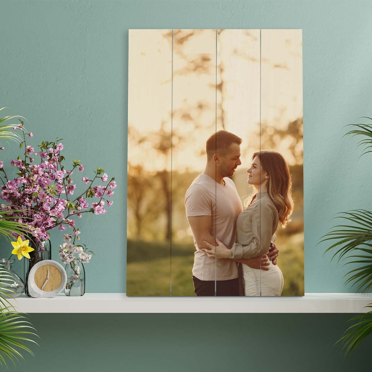 stampa su listelli in legno le tue foto per arredare i tuoi spazi