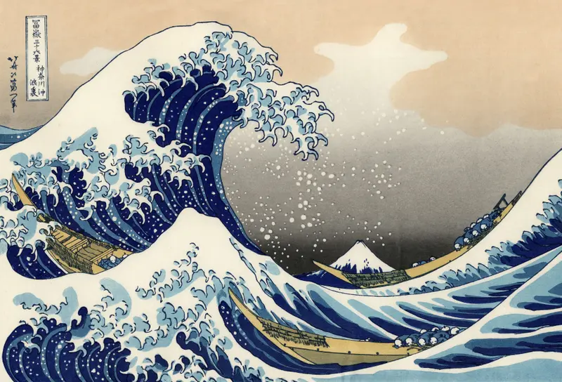 La grande onda al largo di Kanagawa Katsushika Hokusai La grande onda al largo di Kanagawa Katsushika Hokusai - Immagine prodotto