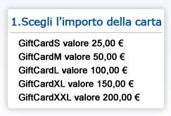 step uno acquisto gift card